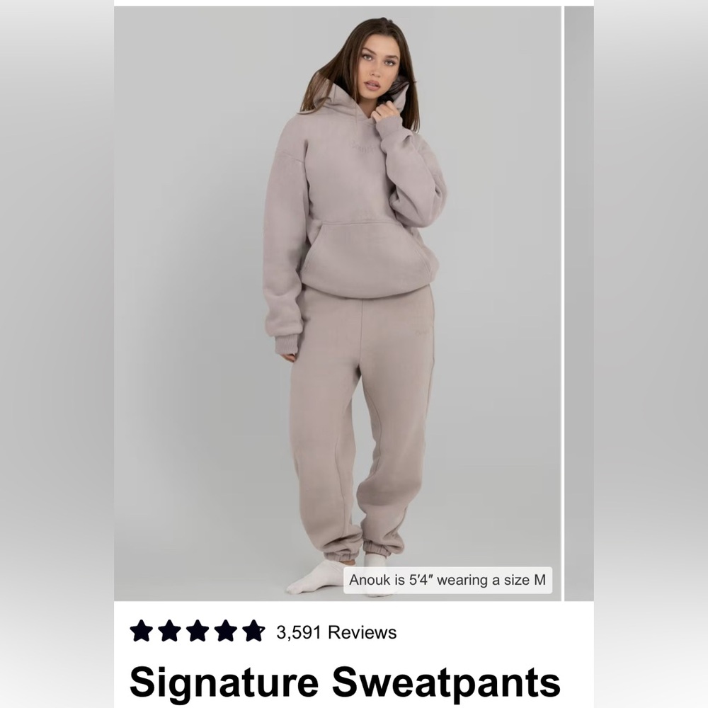 Comfrt Sweatpants Sz L Bark Signature Collection Like new